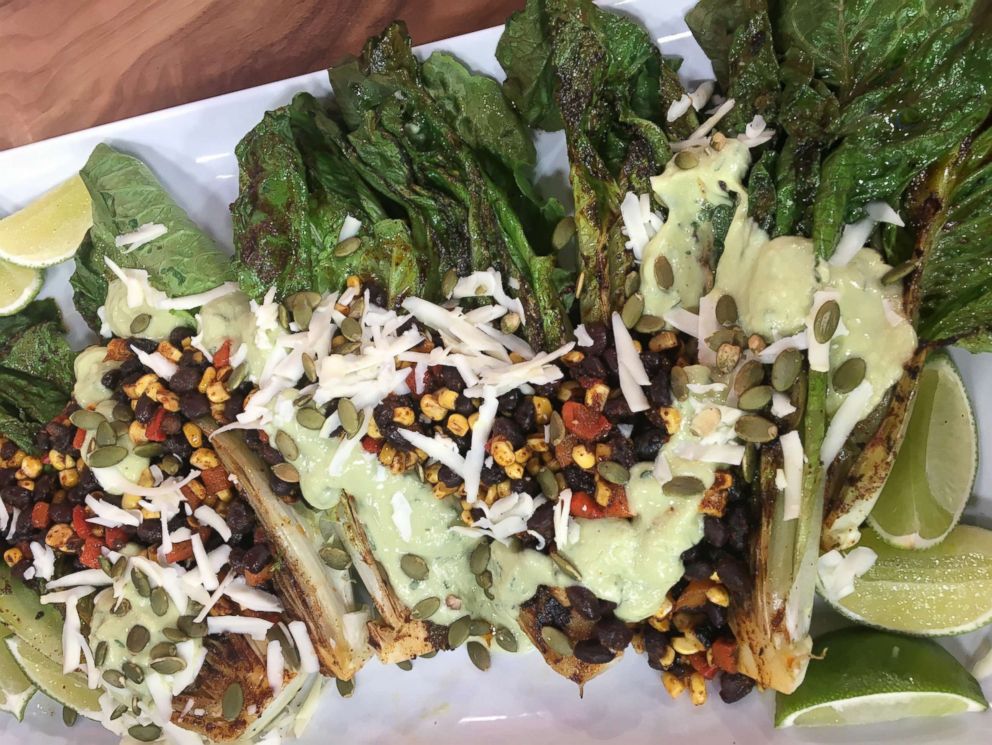 PHOTO: Jamika Pessoa's Mexican Caeser salad as seen on "GMA."