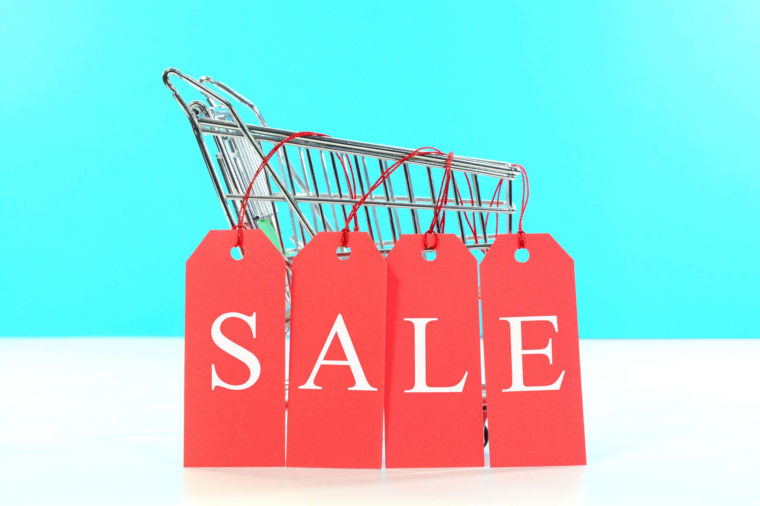 PHOTO: A photo illustration of a SALE sign. 