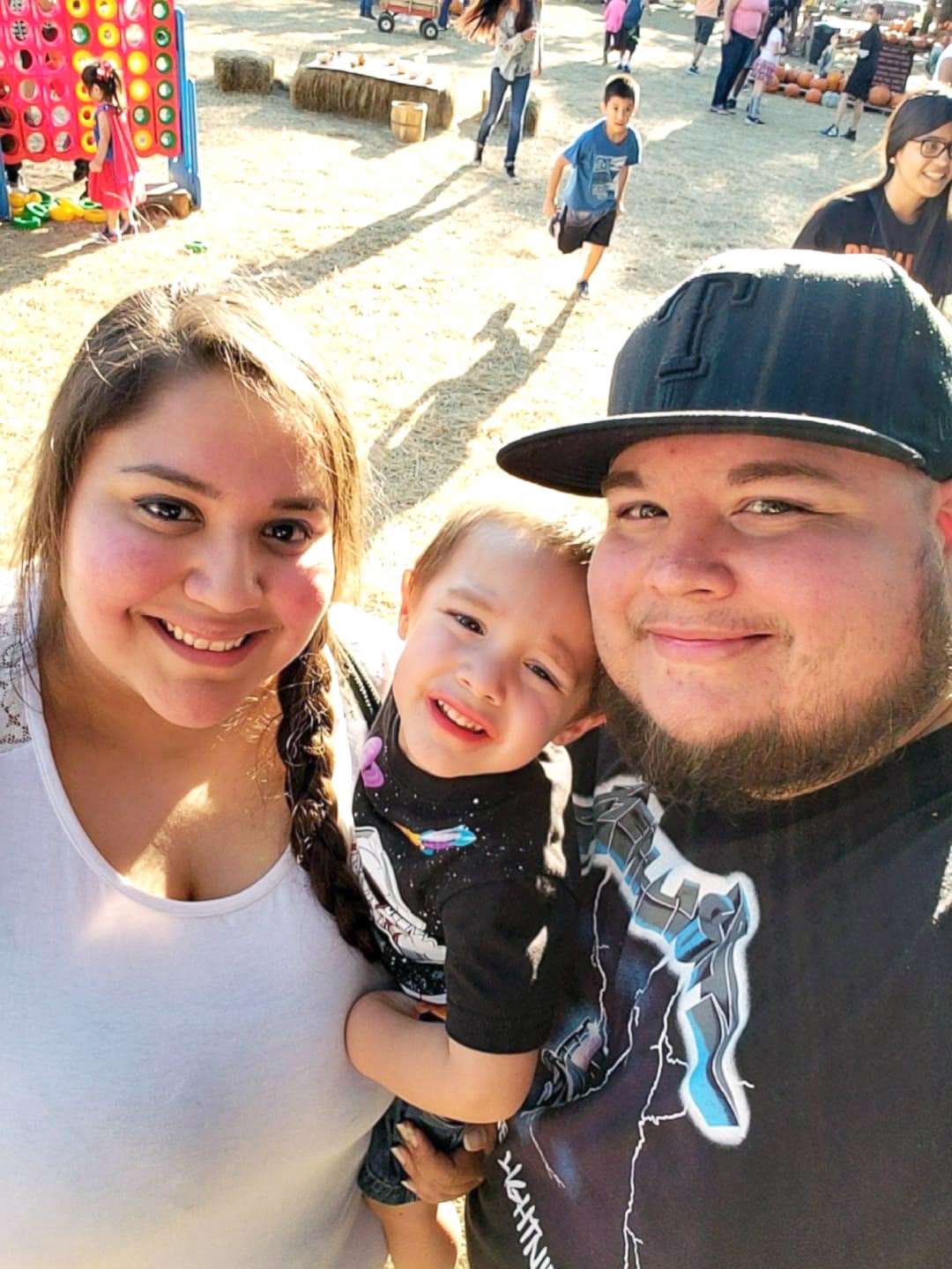 PHOTO: Adan and Mariah Gonzalez pose with their son Raiden in this undated family photo.