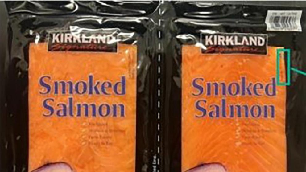 PHOTO: Costco and Acme Smoked Fish Corp. are recalling Kirkland Signature smoked salmon products due to potential listeria contamination.