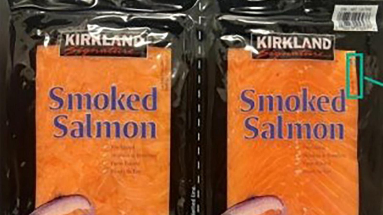 PHOTO: Costco and Acme Smoked Fish Corp. are recalling Kirkland Signature smoked salmon products due to potential listeria contamination.