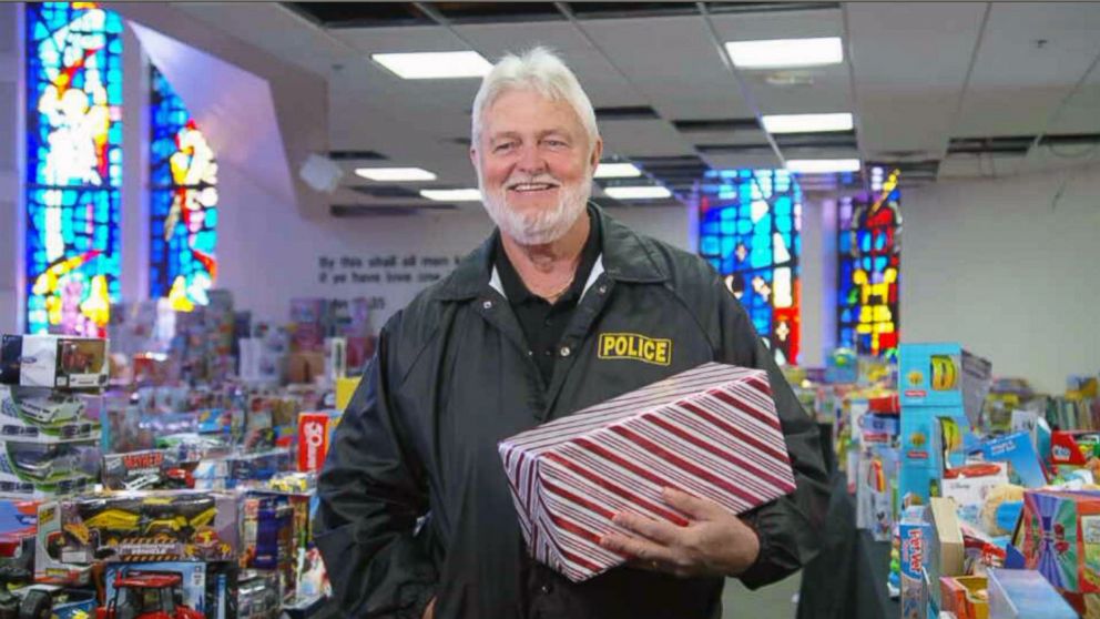 PHOTO: Mike Jones, dubbed by the community as the "Salvage Santa," started a free toy drive for those impacted by Hurricane Michael this holiday season in his community. 