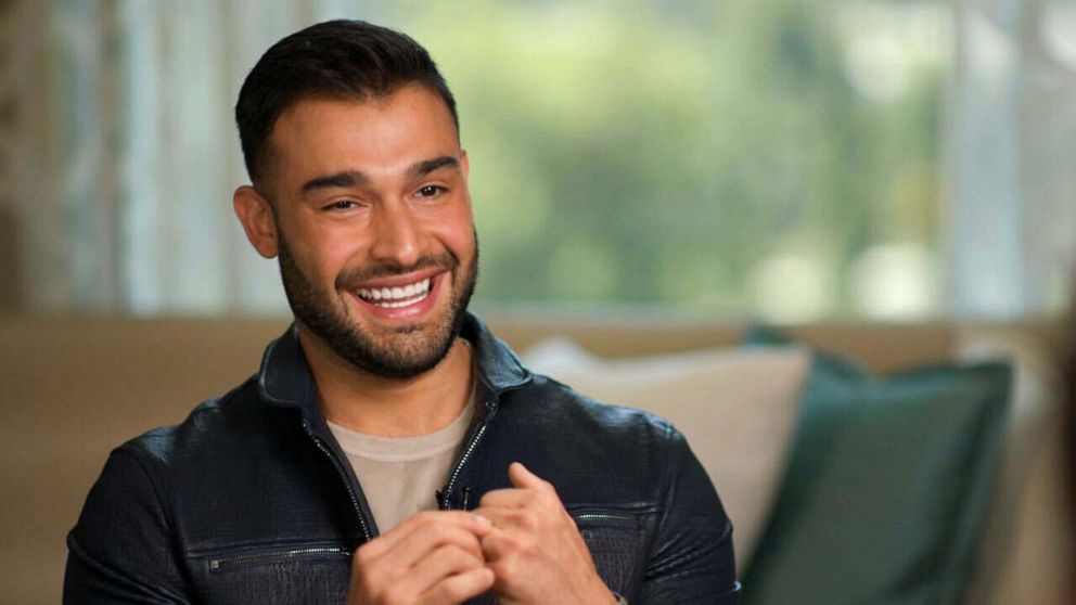 PHOTO: Sam Asghari speaks to "Good Morning America" in his first interview post-marriage to Britney Spears.
