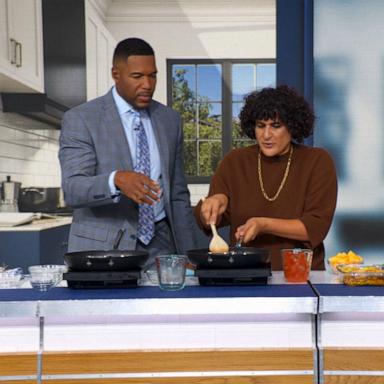 PHOTO: ABC Caption: Samin Nosrat shares recipes in an appearance on "Good Morning America" on Sept. 18, 2026.