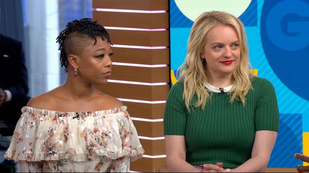 VIDEO: Elisabeth Moss and Samir Wiley dish on the making of 'The Handmaid's Tale'