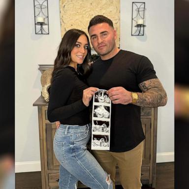 PHOTO: Sammi "Sweetheart" Giancola and fiance Justin May in a photo the couple jointly shared to Instagram Feb. 23, 2025.