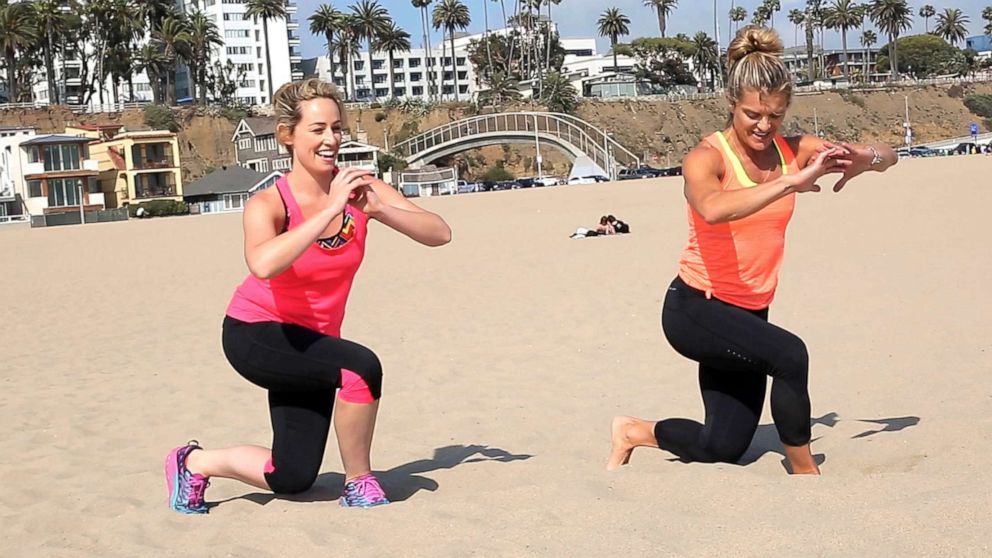VIDEO: Take your workout to the beach with this fun sand workout