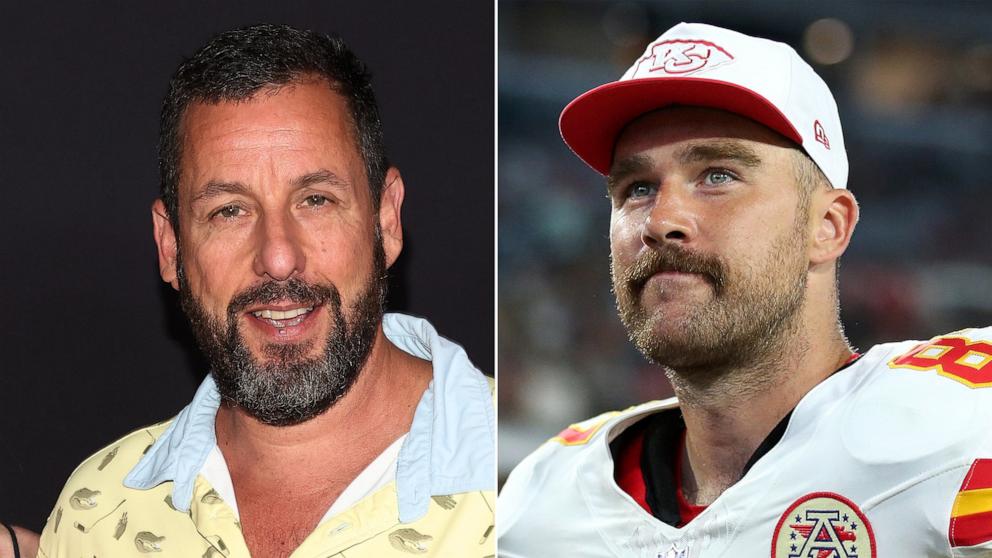 PHOTO: Adam Sandler and Travis Kelce