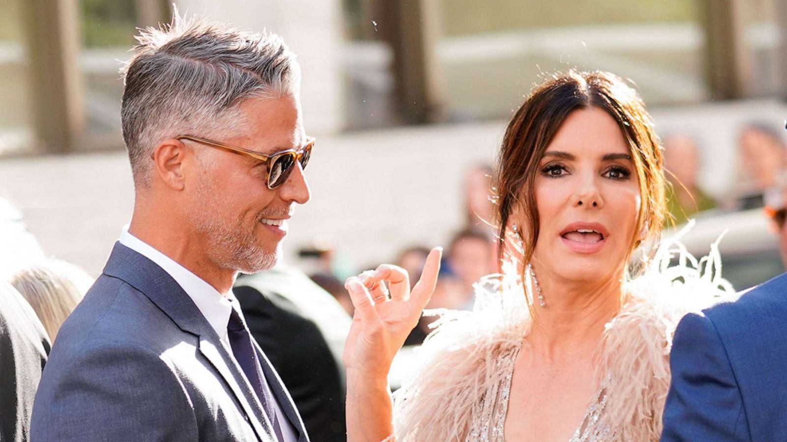 PHOTO: Sandra Bullock and Bryan Randall attend the 'Oceans 8' World Premiere, June 5, 2018, in New York City.