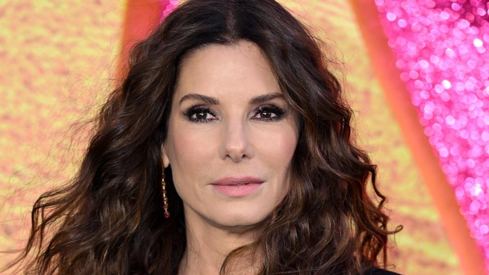 PHOTO: Sandra Bullock attends the UK screening of "The Lost City" at Cineworld Leicester Square on March 31, 2022 in London.