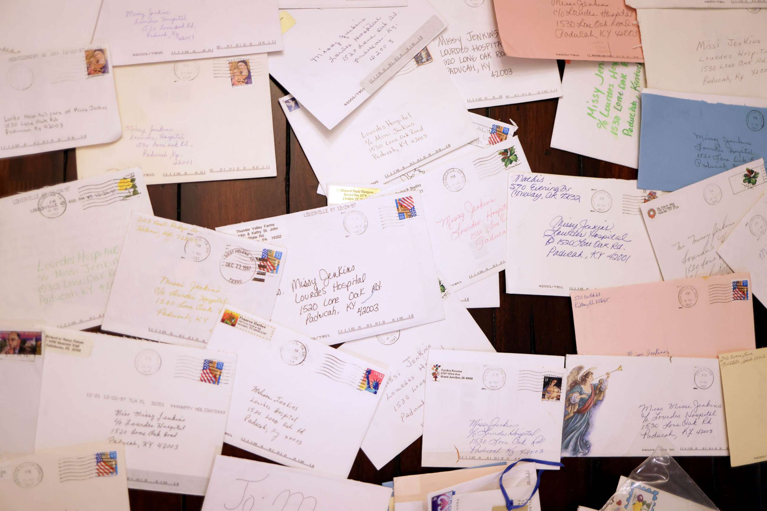 PHOTO: Missy Jenkins Smith says she received thousands of letters after being injured in a 1997 shooting at Heath High School in Paducah, Kentucky.