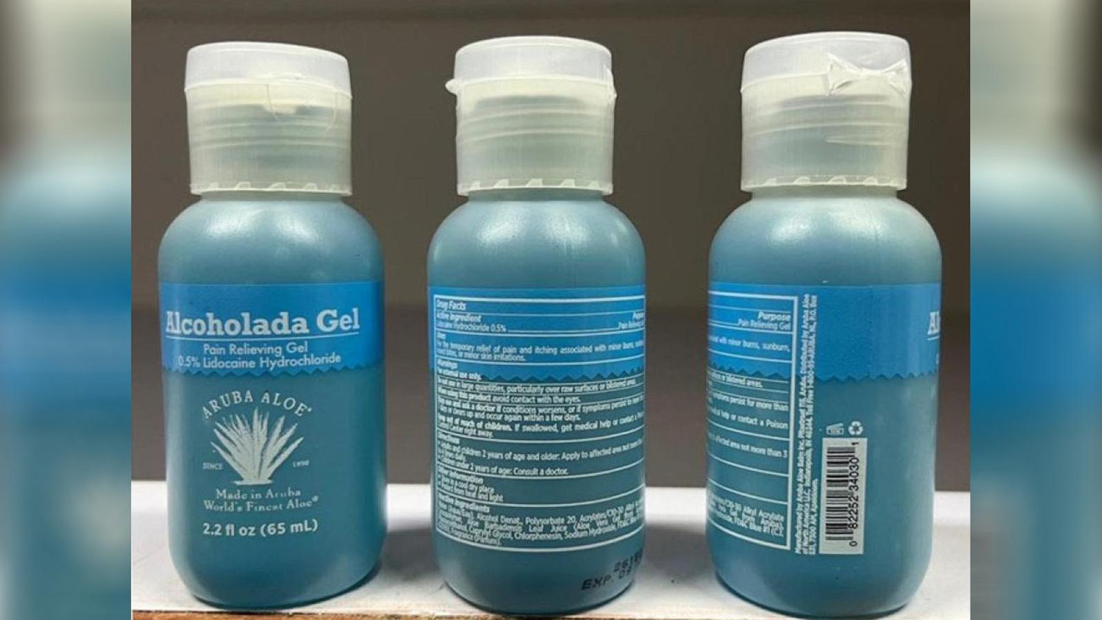 PHOTO: Aruba Aloe Balm N.V. has issued a voluntary nationwide recall of Aruba Aloe Hand Sanitizer Gel Alcohol 80% and Aruba Aloe Alcoholada Gel due to presence of methanol.