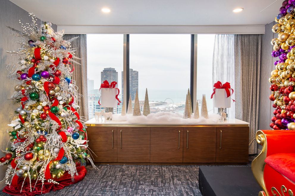 PHOTO: The Santa Suite at the Swissotel Chicago.
