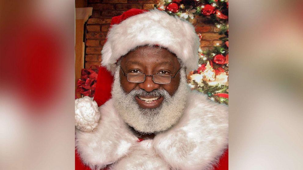 PHOTO: Santa Warren of "Santas Just Like Me" brings joy to families in the North Carolina region each holiday season.