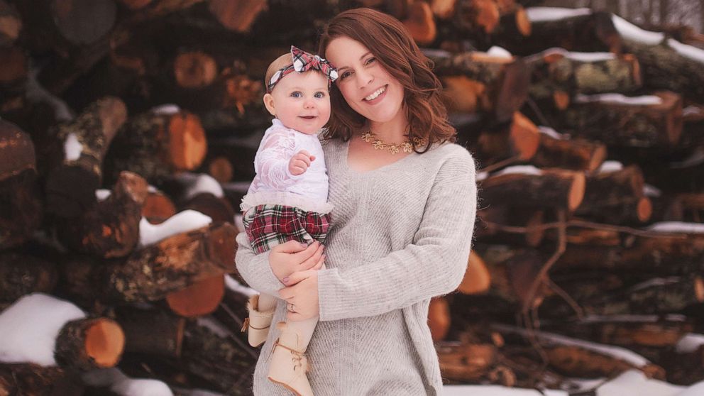 PHOTO: Sarah Buckley Friedberg of Needham, Mass., is seen in this undated photo with her daughter, Harper, 1. Friedberg posted a 1,050-word Facebook status about society's view of working mothers.