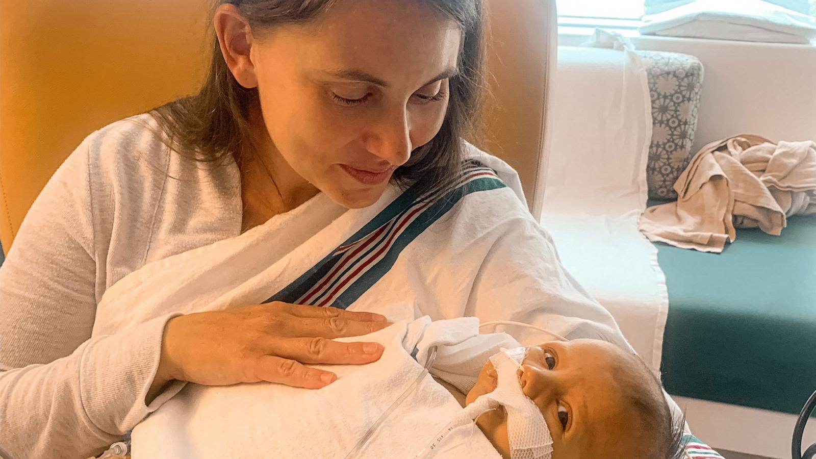 PHOTO: Sarah Love holds her son Lincoln, who was diagnosed with Alagille syndrome.