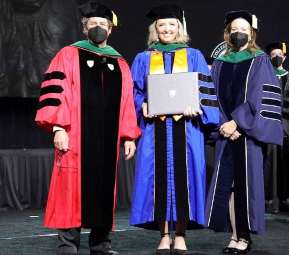PHOTO: Dr. Sarah Merrill graduated from Mayo Clinic Alix School of Medicine on May 20, 2022.