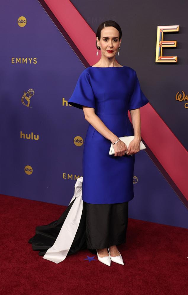 PHOTO: Sarah Paulson attends the 76th Primetime Emmy Awards, Sept. 15, 2024, in Los Angeles.