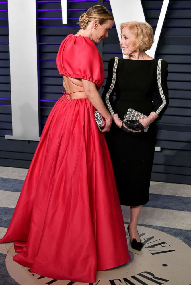 PHOTO: Sarah Paulson and Holland Taylor attend the 2019 Vanity Fair Oscar Party hosted by Radhika Jones at Wallis Annenberg Center for the Performing Arts, Feb. 24, 2019, in Beverly Hills, Calif.