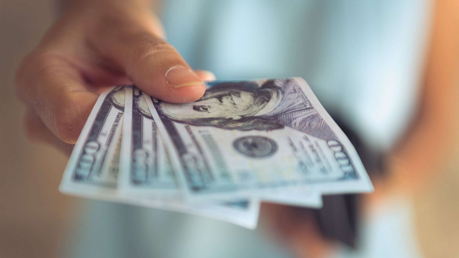 PHOTO: Money is counted in an undated stock photo.