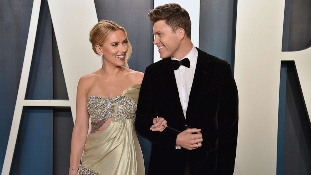 AP Exclusive: Scarlett Johansson and Colin Jost are engaged