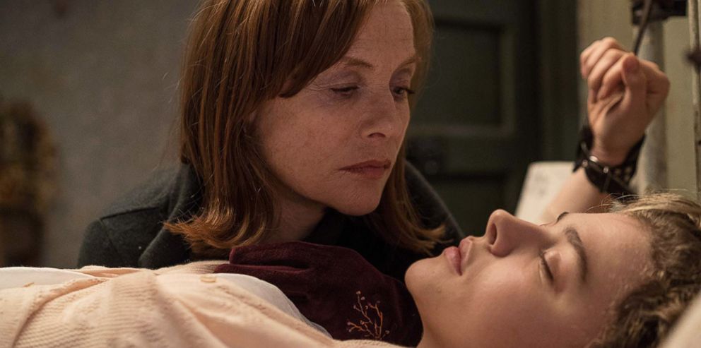 PHOTO: Isabelle Huppert and Chloe Grace in a scene from "Greta".