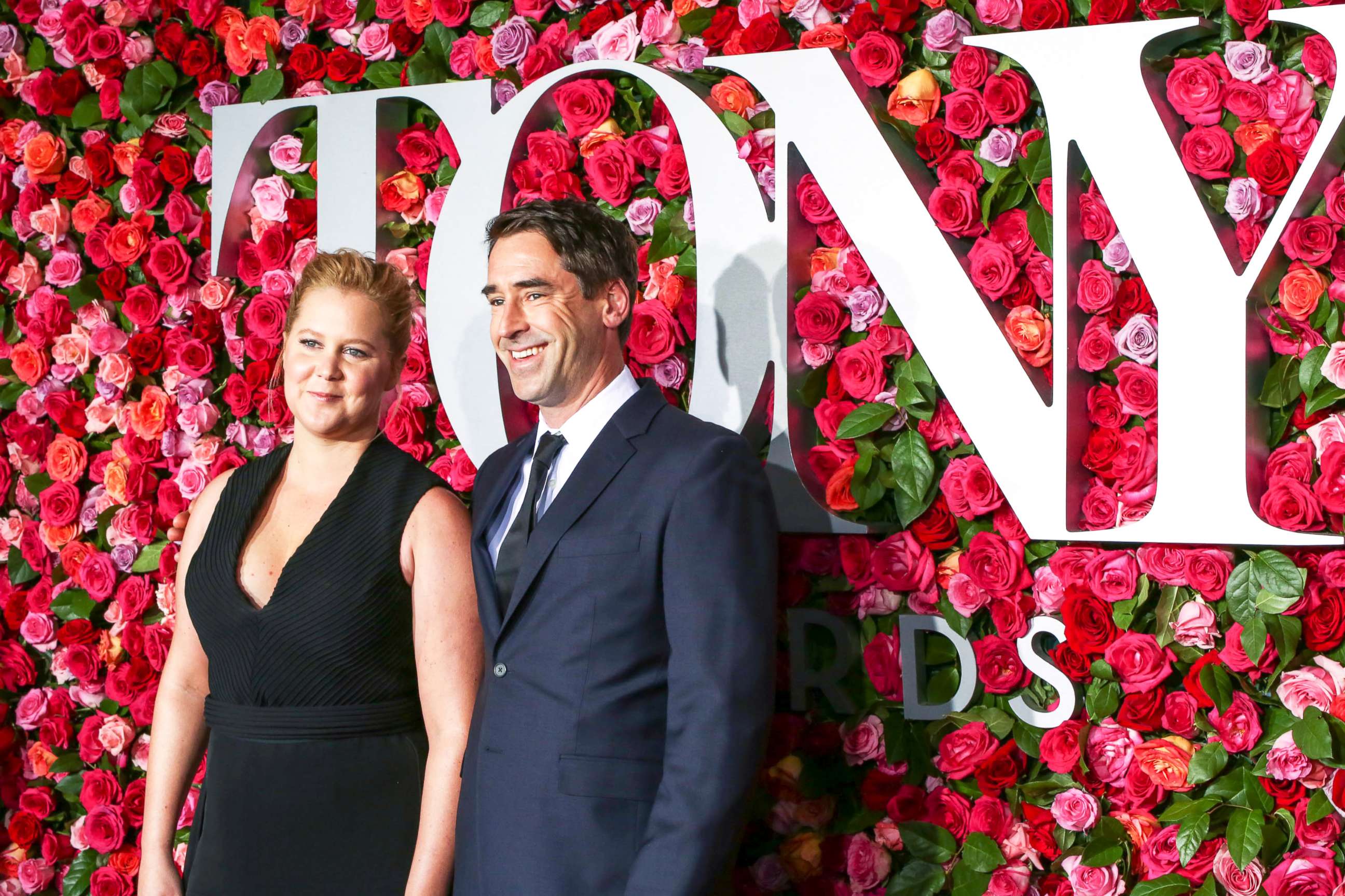 PHOTO: Amy Schumer and Chris Fischer attend the Tony Awards on June 10, 2018, in New York City.