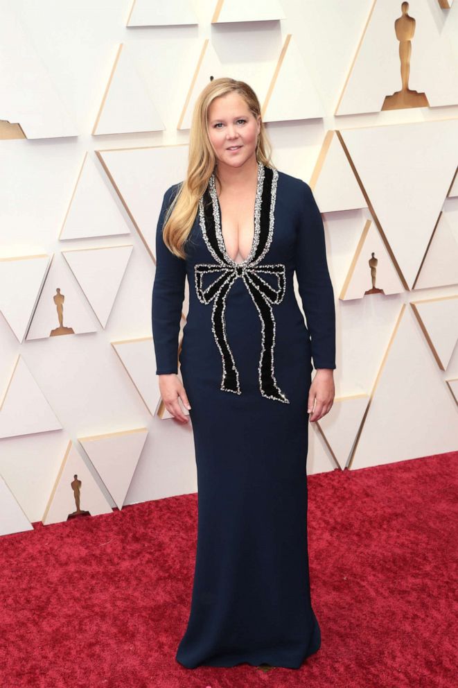 PHOTO: Amy Schumer attends the 94th Academy Awards at Hollywood and Highland on March 27, 2022, in Hollywood, Calif. 