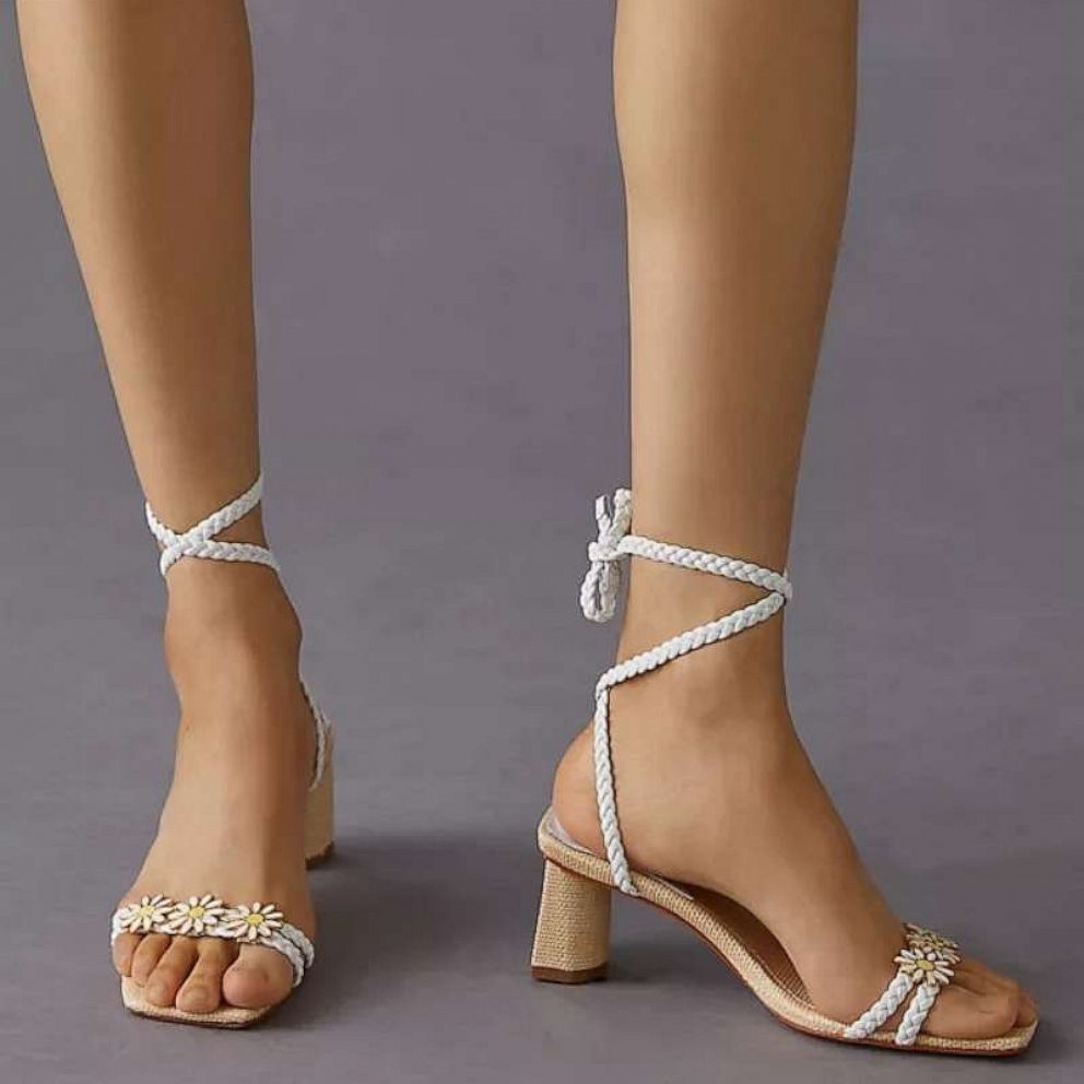 Braided Strap Heel sold by A Velvet Window