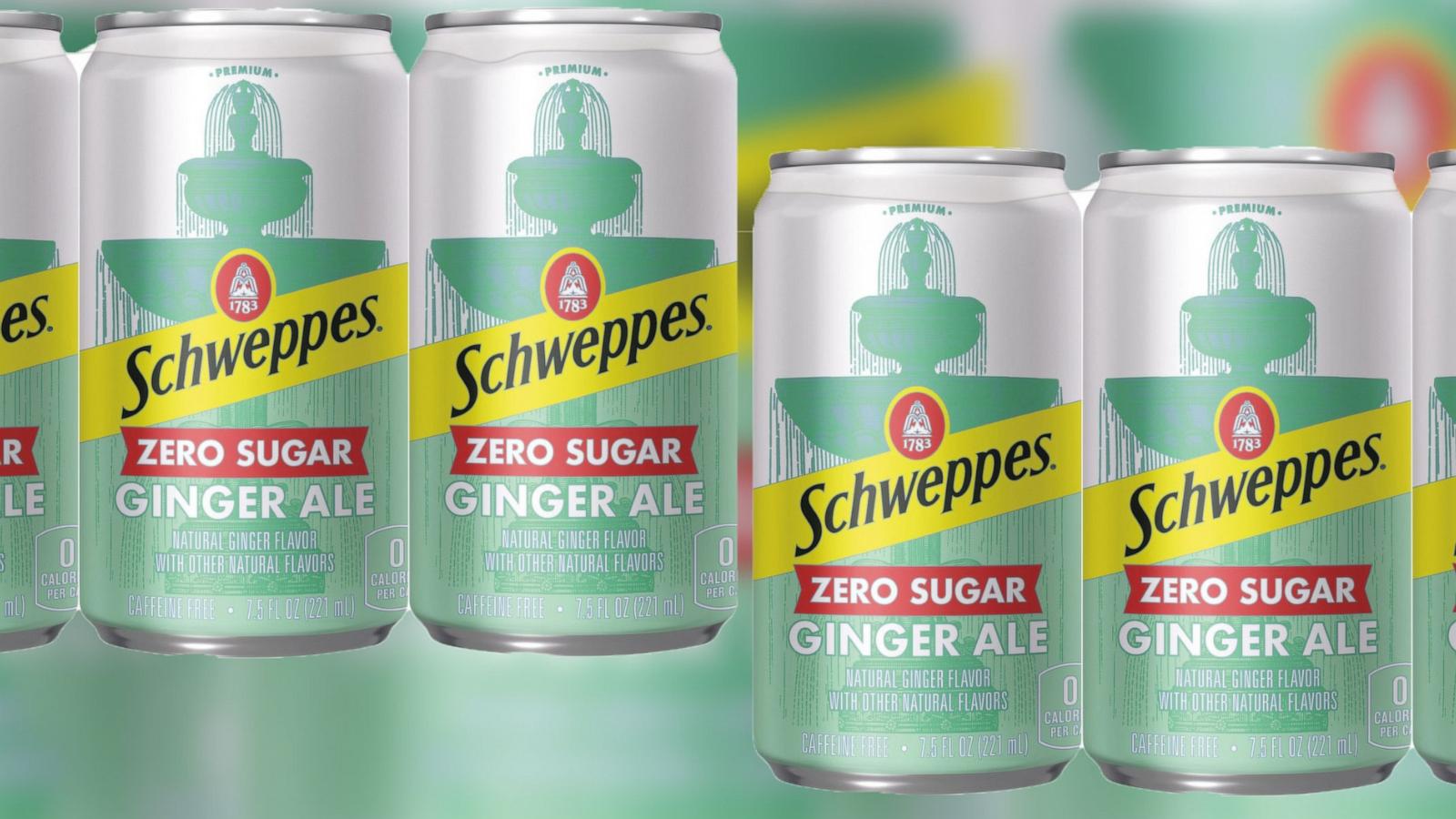 PHOTO: The FDA announced that PepsiCo is voluntarily recalling its caffeine-free Schweppes Zero Sugar Ginger Ale yet they actually did contain sugar.