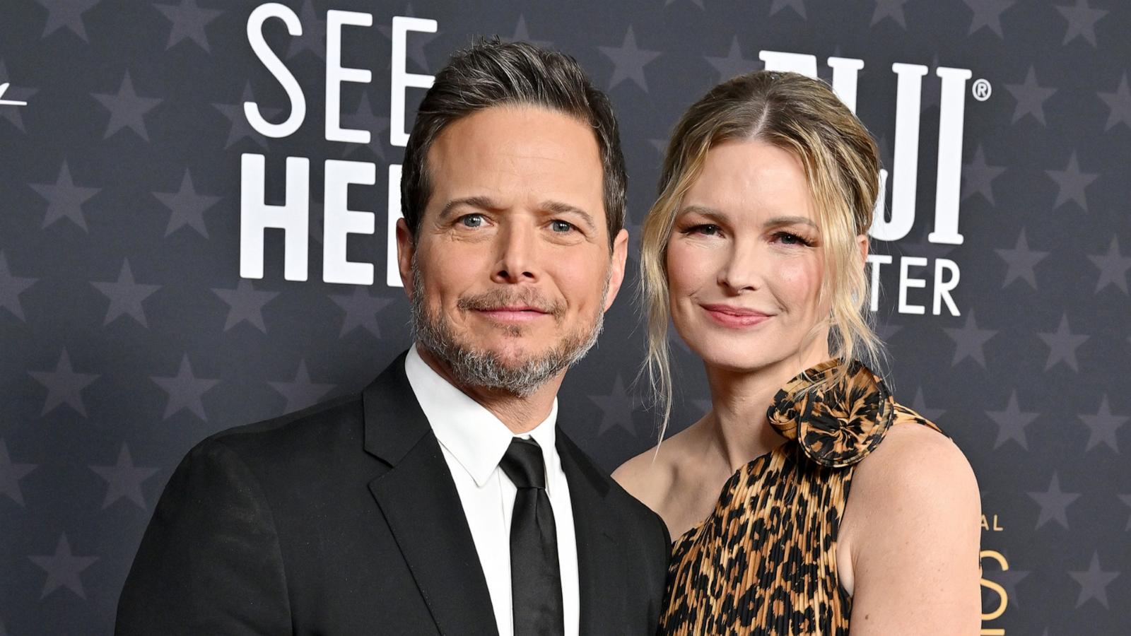 PHOTO: Scott Wolf and Kelley Wolf attend the 28th Annual Critics Choice Awards at Fairmont Century Plaza on January 15, 2023 in Los Angeles, California.