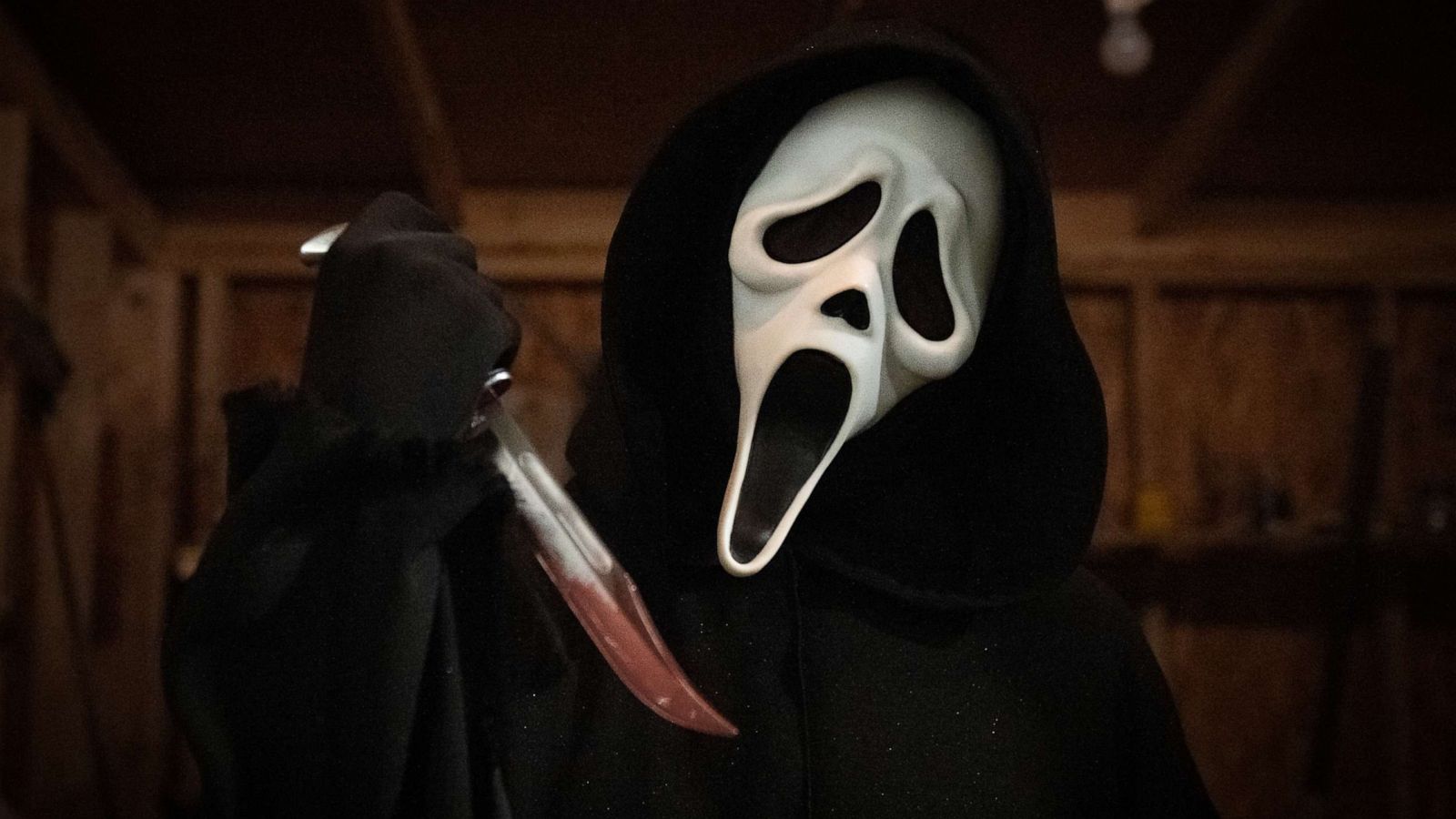 PHOTO: Ghostface in a scene from "Scream."