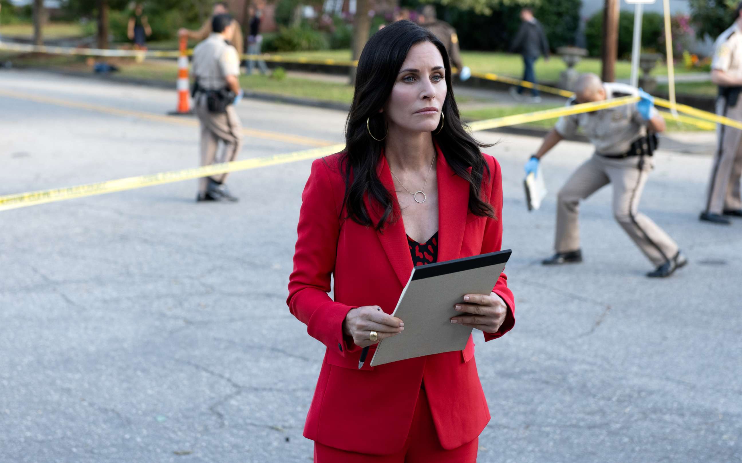 PHOTO: Courteney Cox ("Gale Weathers") in a scene from "Scream." 