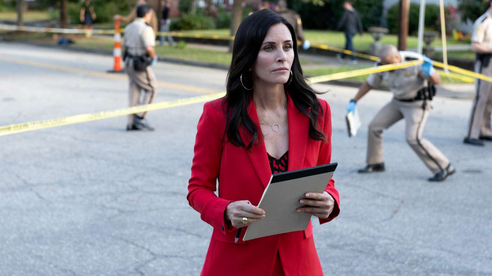 PHOTO: Courteney Cox ("Gale Weathers") in a scene from "Scream."