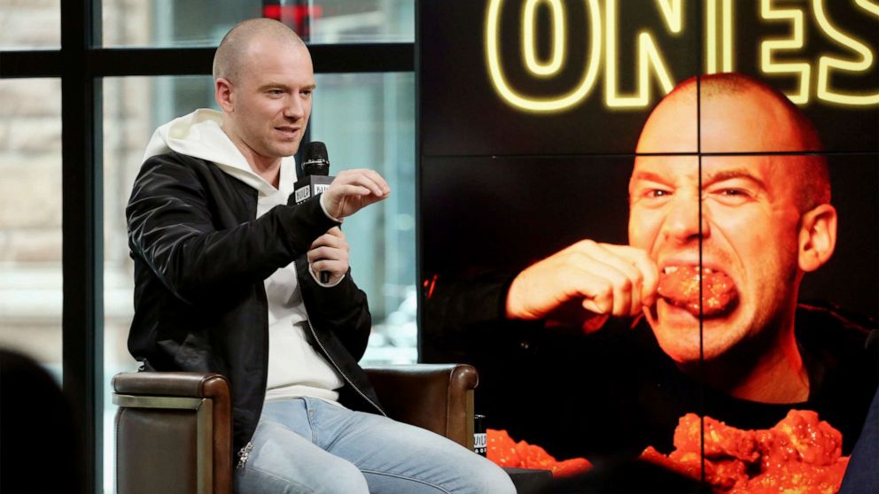 PHOTO: Sean Evans visits Build to discuss "Hot Ones" on June 8, 2017, in New York City.
