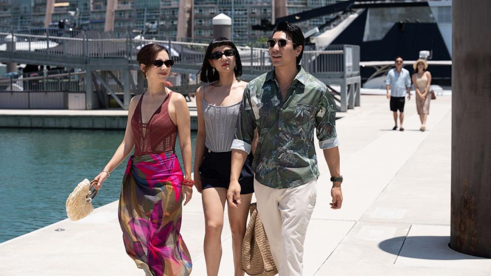 PHOTO: Celina Jade, Jessie Mei Li and Chris Pang appear in this image from "The Season."