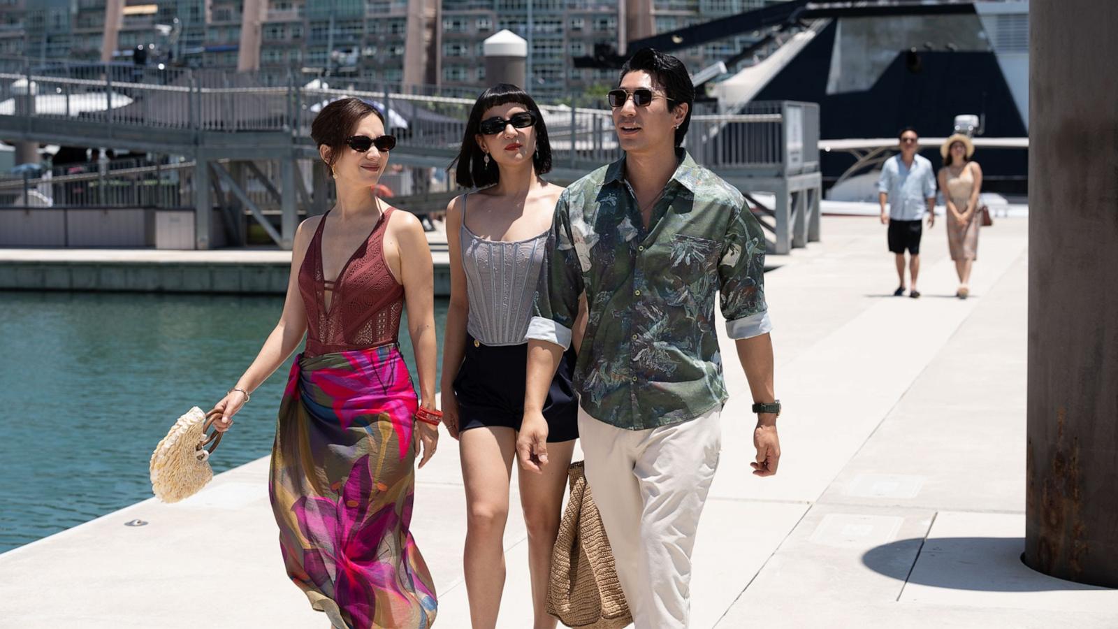 PHOTO: Celina Jade, Jessie Mei Li and Chris Pang appear in this image from "The Season."