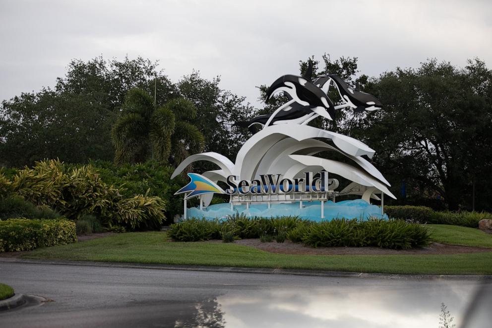 PHOTO:The SeaWorld amusement park is seen in Orlando, Fla., May 15, 2020. 