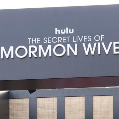 PHOTO: In this undated file photo, a sign for Hulu's "The Secret Lives of Mormon Wives" is shown.