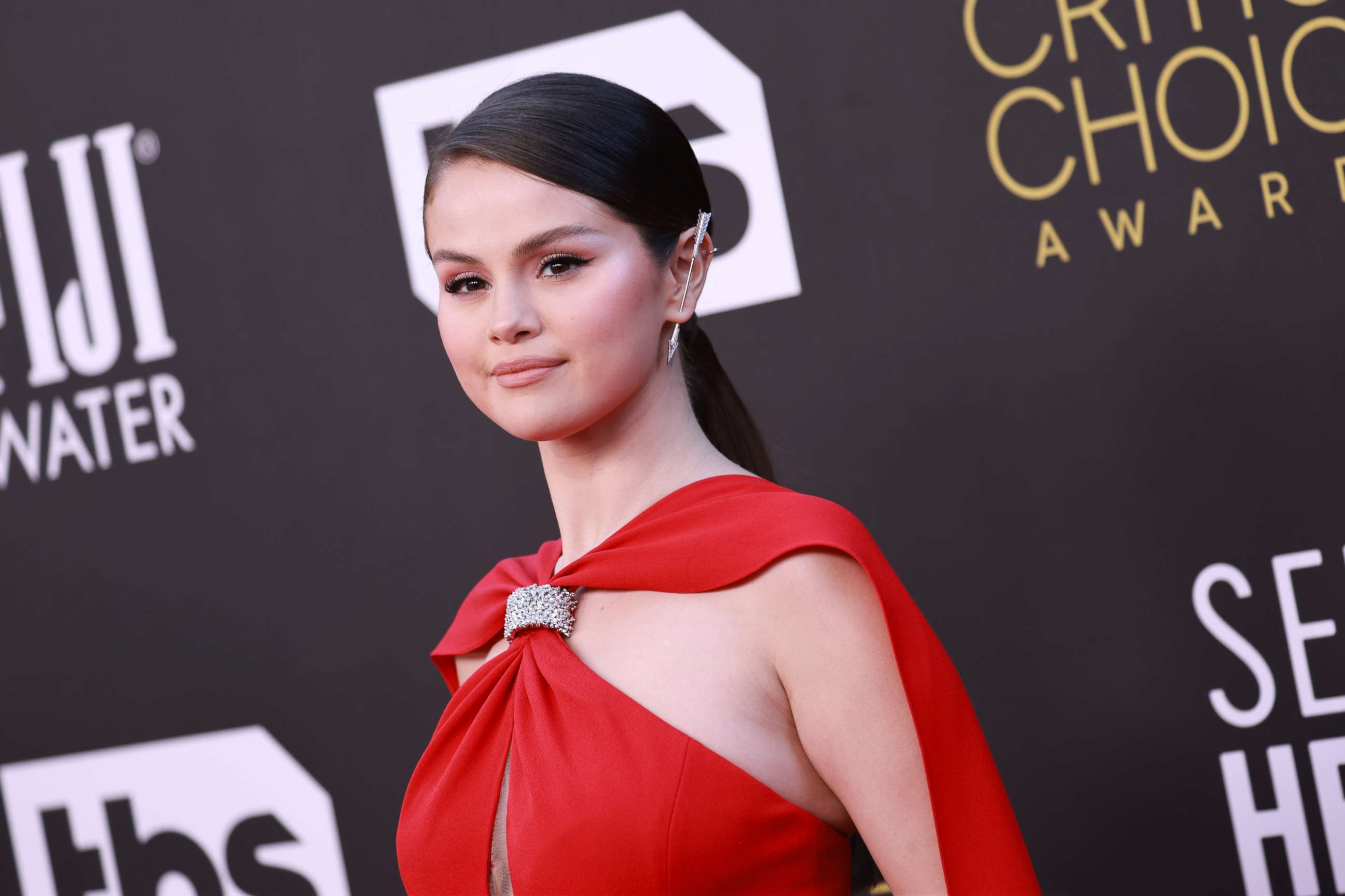 PHOTO: LOS ANGELES, CALIFORNIA - MARCH 13: Selena Gomez attends the 27th Annual Critics Choice Awards at Fairmont Century Plaza on March 13, 2022 in Los Angeles, California. (Photo by Matt Winkelmeyer/Getty Images)