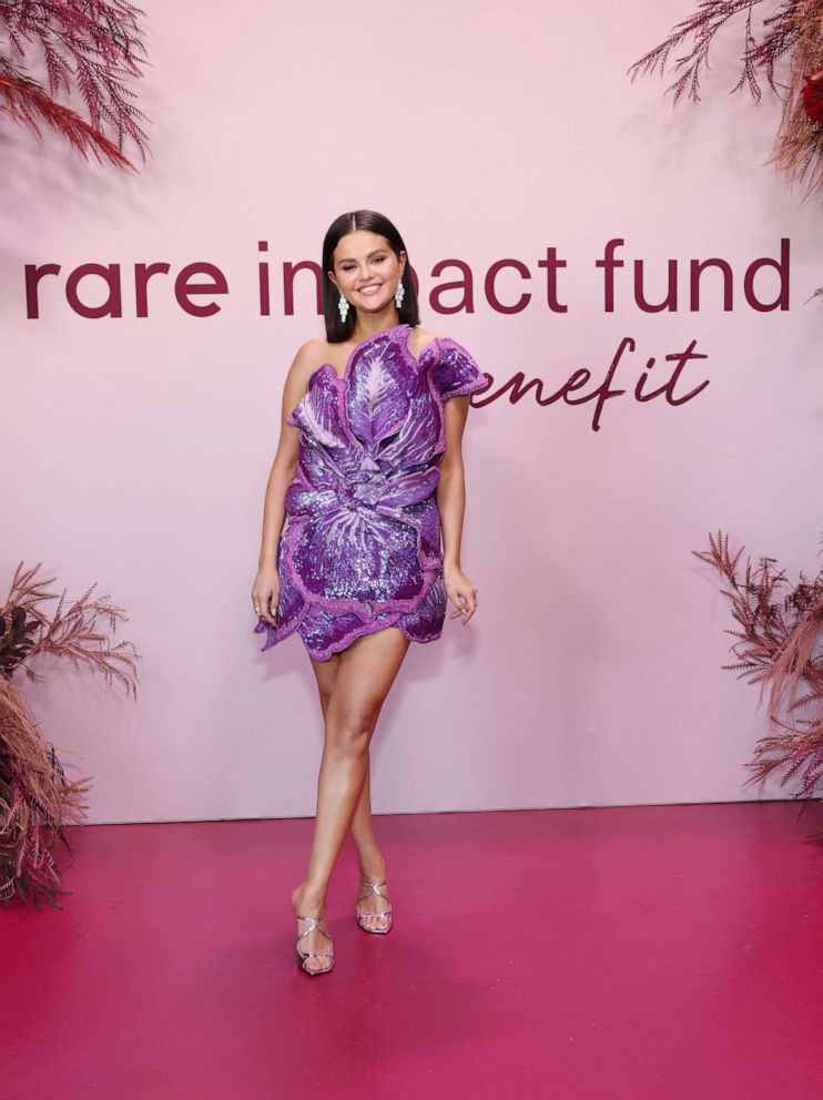 PHOTO: Selena Gomez attends the Inaugural Rare Impact Fund Benefit Supporting Youth Mental Health, Oct. 4, 2023, in Los Angeles.