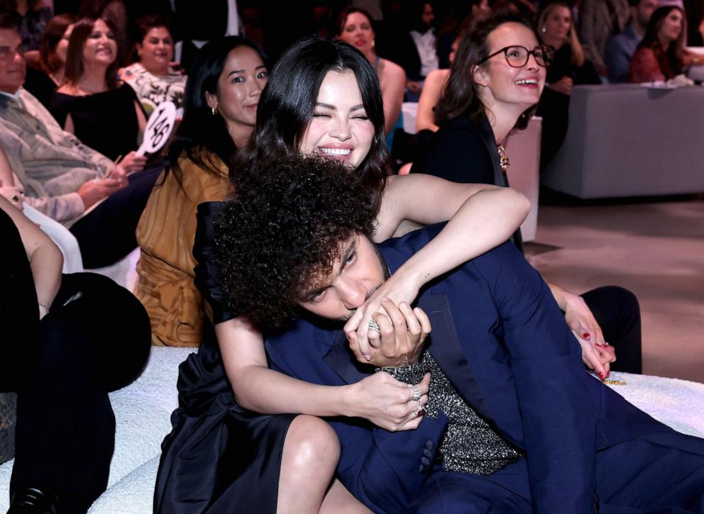 PHOTO: In this Oct. 24, 2024, file photo, Selena Gomez and Benny Blanco attend the Second Annual Rare Impact Fund Benefit Supporting Youth Mental Health, in Los Angeles.