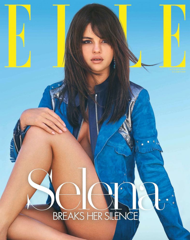 PHOTO: Selena Gomez appears on the October cover of Elle magazine.
