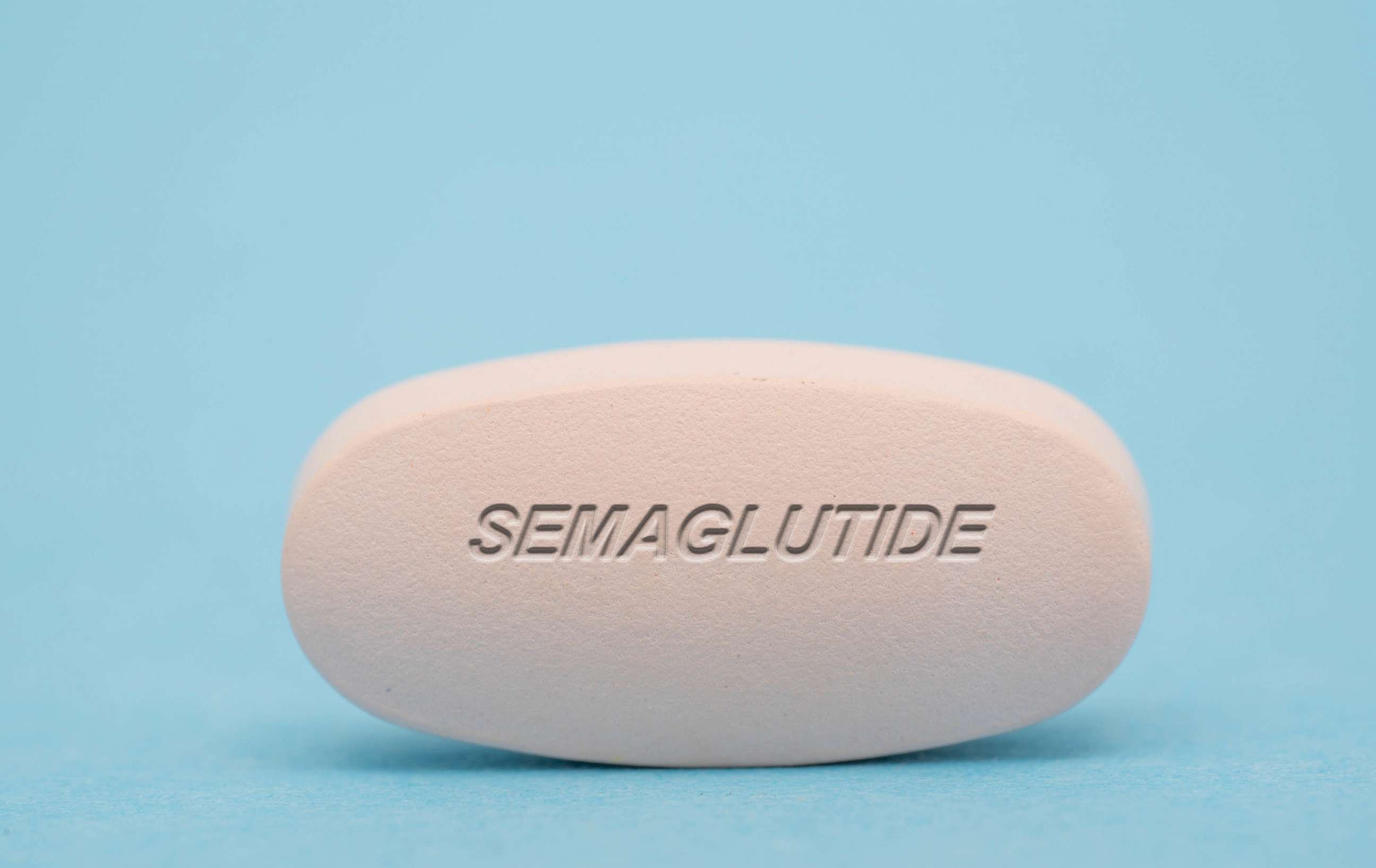 PHOTO: A Semaglutide pill photo illustration.