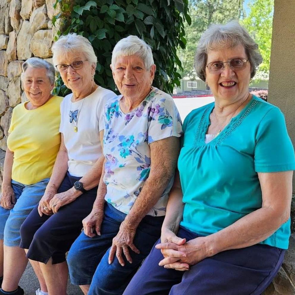 VIDEO: 4 former high school friends live together at the same retirement center