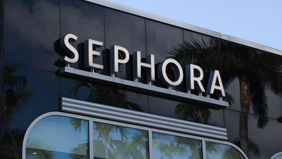 PHOTO: The exterior of a Sephora store photographed, Nov.30, 2022, in Miami.