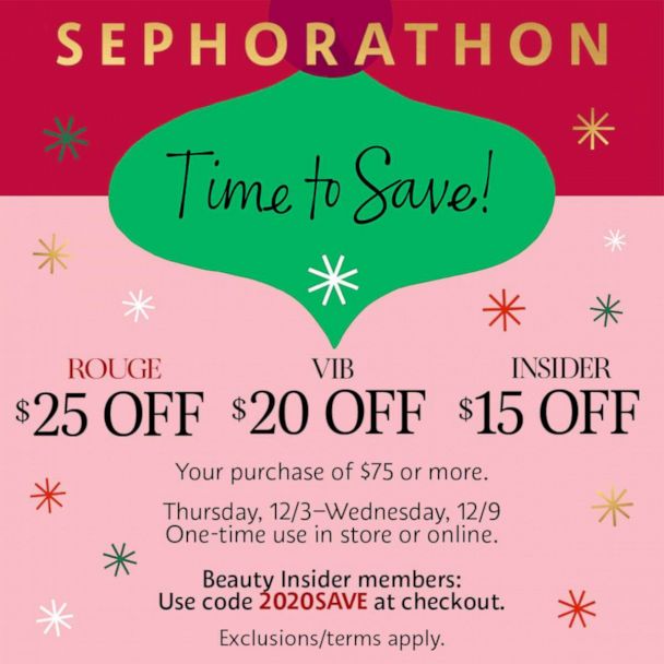 Sephora's 1st Sephorathon super sales event is here! Shop the best