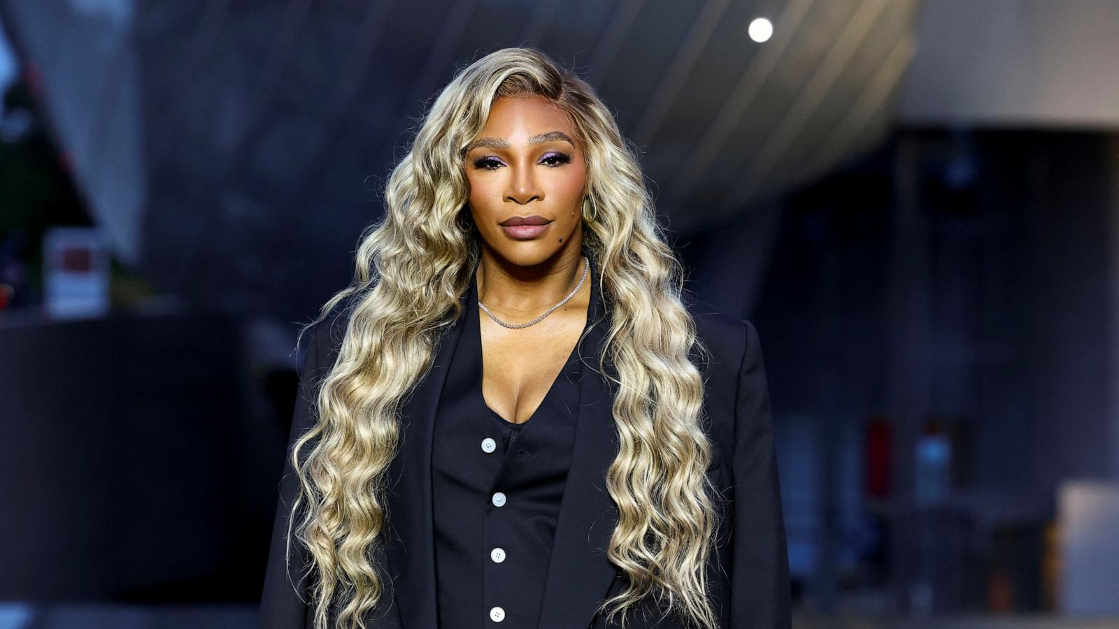 PHOTO: Serena Williams poses ahead of "The Prelude to the Olympics", an event dedicated to fashion and sports at the Louis Vuitton Foundation, on the eve of the opening ceremony of the Paris 2024 Olympics, in Paris, July 25, 2024.