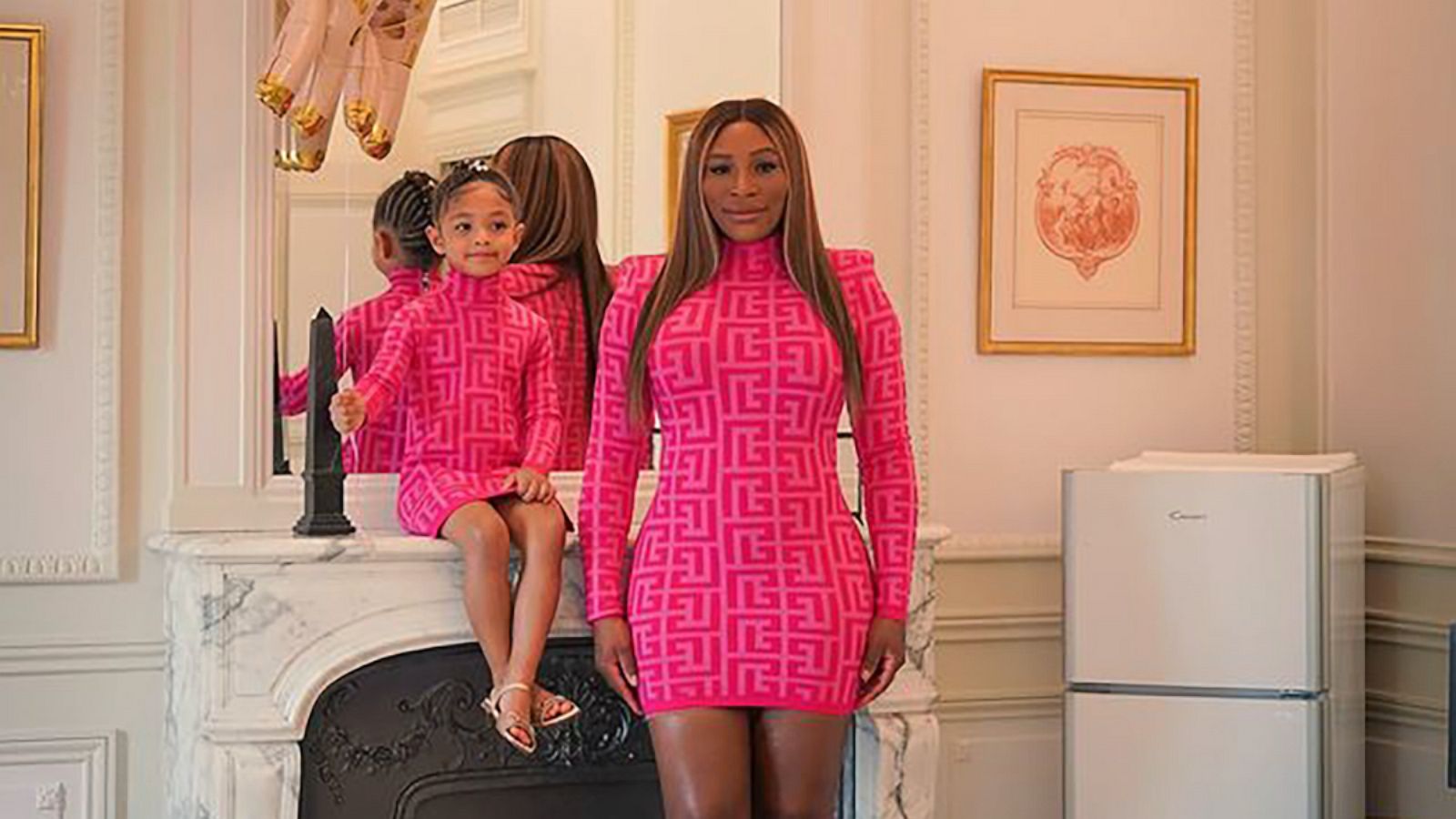 Serena Williams' daughter Olympia is twinning with mom at her 1st red carpet