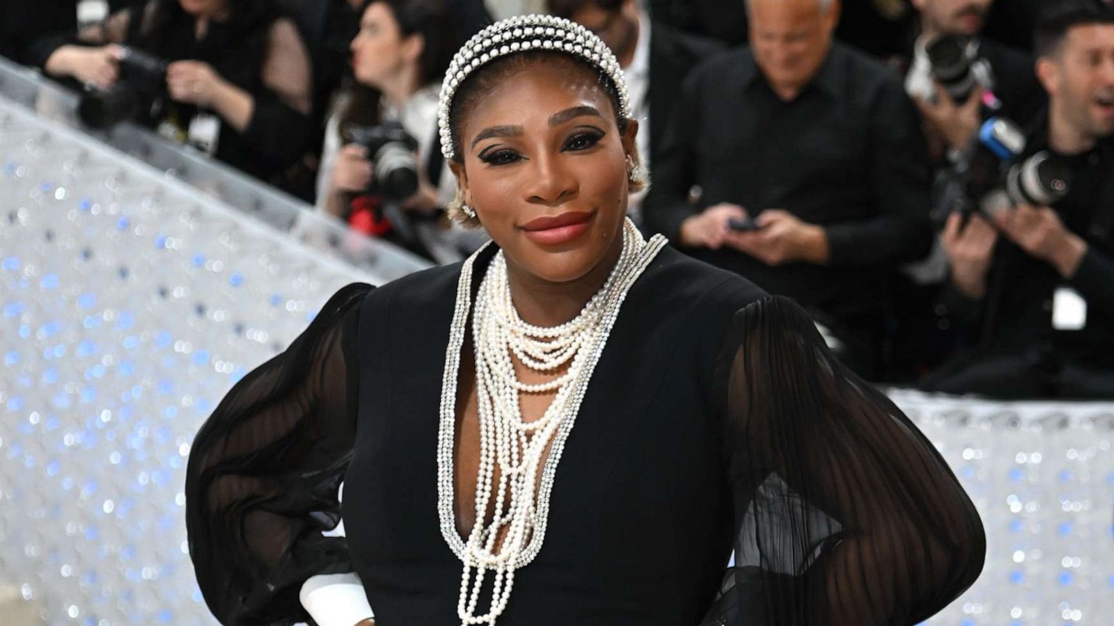 PHOTO: Serena Williams at The Metropolitan Museum of Art on May 1, 2023 in New York City.